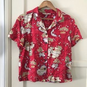 Hawaiian button down 🌺